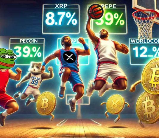 XRP, PEPE, and Worldcoin Dominate the Courtroom with Large Worth Surges