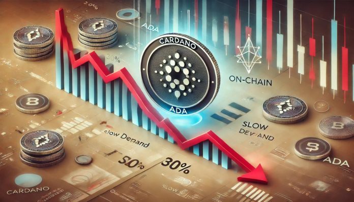 Cardano (ADA) Faces Threat Of 30% Drop – On-Chain Metrics Affirm A Gradual Demand