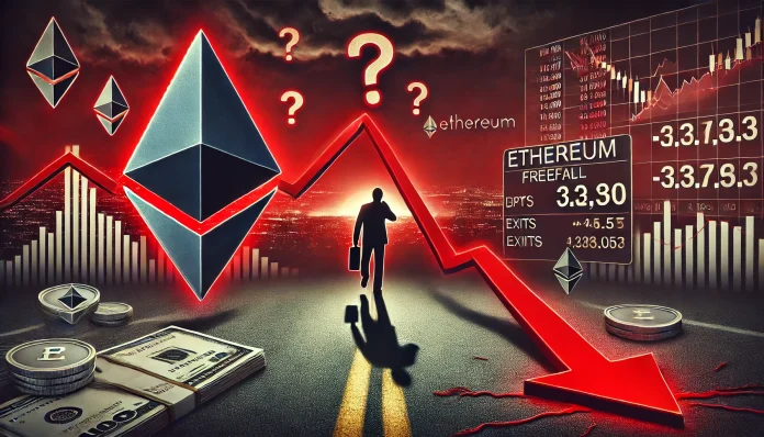 Ethereum in Freefall: ETF Woes, Investor Exits, and Roadmap Considerations Weigh Heavy