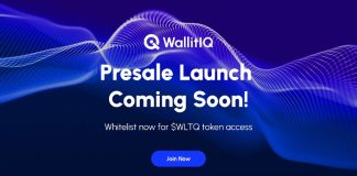 WallitIQ (WLTQ) Presale Whitelist Fills Up Shortly As Whales Promote Off Ripple (XRP) And Binance Coin (BNB) WallitIQ (WLTQ) Presale Whitelist Fills Up Shortly As Whales Promote Off Ripple (XRP) And Binance Coin (BNB)