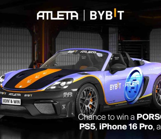 ATLETA and Bybit forge highly effective partnership: an opportunity to win actual Porsche, Rolex or iPhone