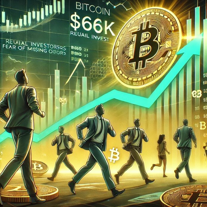 Bitcoin Reclaims $66ok However Retail Traders Lag—Is A Remaining FOMO Wave Coming?