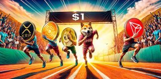 DOGE, XRP, SHIB, TRX, or MTAUR: The First to Attain $1 – Who Will Win? DOGE, XRP, SHIB, TRX, or MTAUR: The First to Attain $1 – Who Will Win?