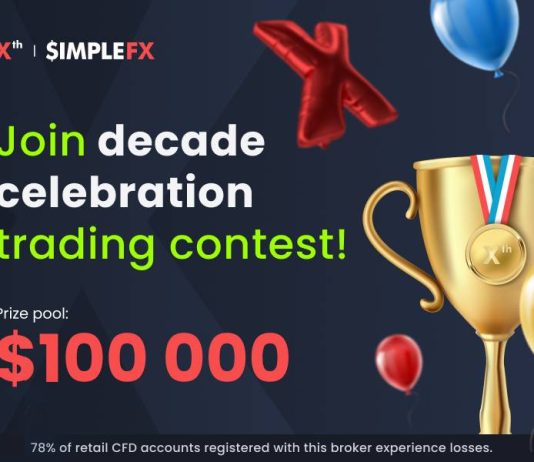 Be part of SimpleFX’s 10th Birthday Buying and selling Contest Be part of SimpleFX’s 10th Birthday Buying and selling Contest