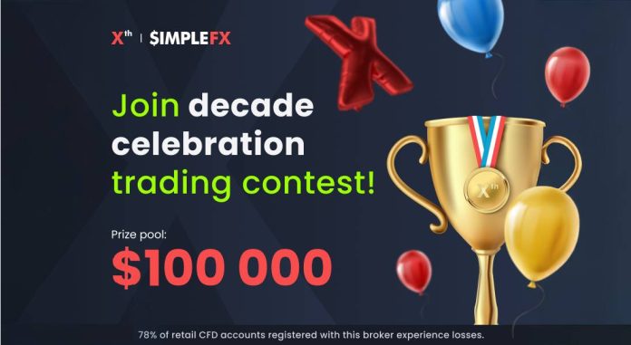 Be part of SimpleFX’s 10th Birthday Buying and selling Contest