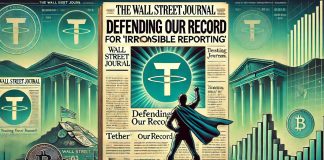 Tether Defends Its Document, Blasts WSJ For ‘Irresponsible Reporting’