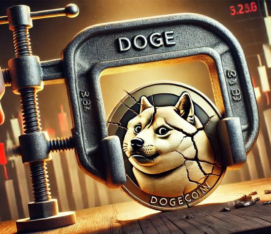 Dogecoin Bollinger Bands Squeezes Tighter Than It Was Earlier than 2021 Rally, What This Means