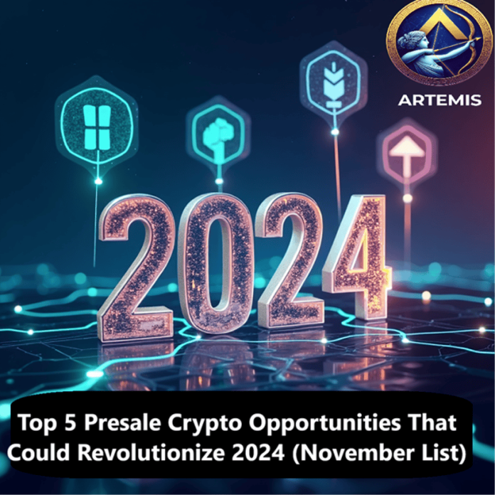 High 5 Presale Crypto Alternatives That May Revolutionize 2024 (November Record)