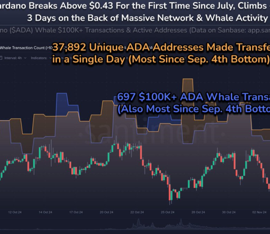 Cardano (ADA) Value Surges 32% In four Days: Right here’s Why Cardano (ADA) Value Surges 32% In four Days: Right here’s Why