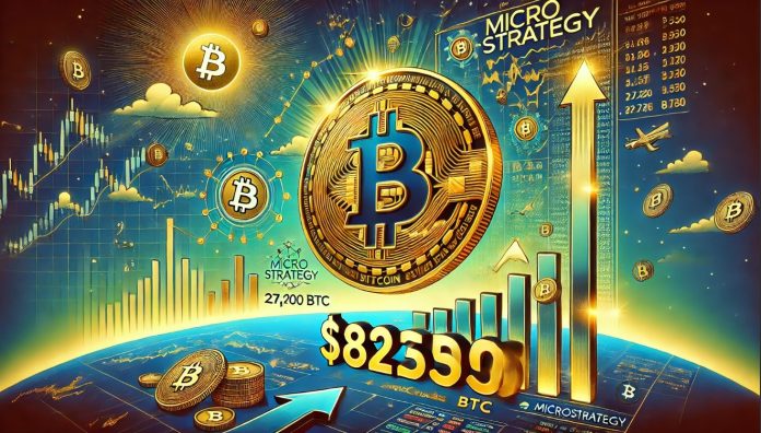 Bitcoin Soars Previous $82,500 As MicroStrategy Makes Main 27,200 BTC Buy