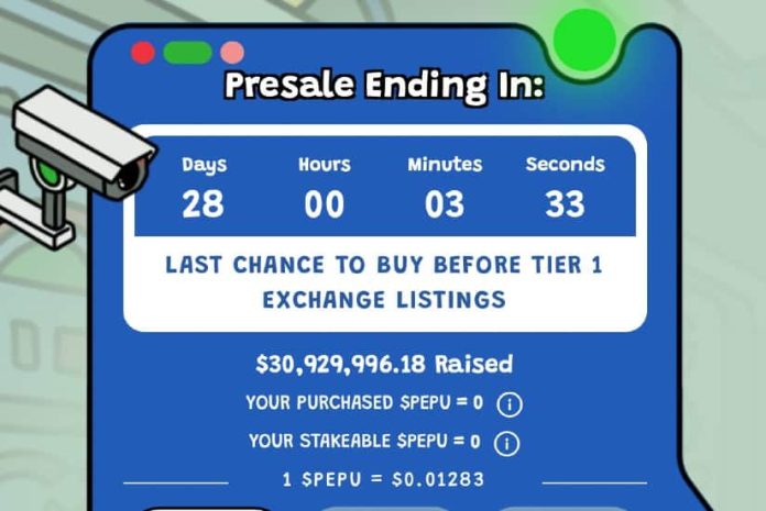 Pepe Unchained ICO Heading to $35 Million – Is It The Subsequent 1000X Meme Coin?