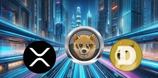 XRP Flips Dogecoin Into $1 Rally, Dogen Nears $1.5M Presale Mark