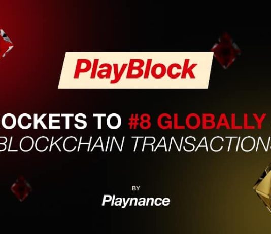 PlayBlock Rockets to #eight Globally in Blockchain Transactions and Turnover Following DappRadar Itemizing PlayBlock Rockets to #eight Globally in Blockchain Transactions and Turnover Following DappRadar Itemizing