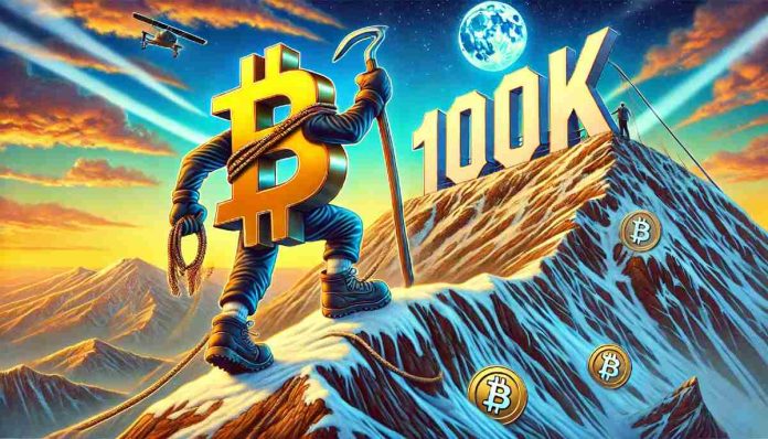 Bitcoin Surges Previous $97,000, Eyes $100,000 Milestone