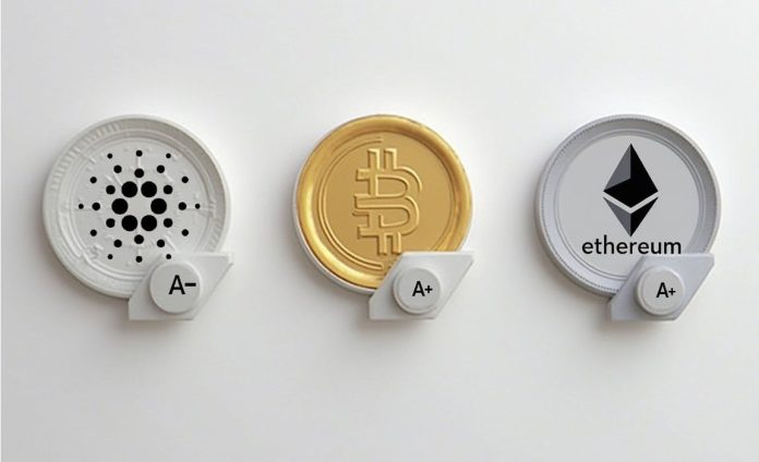Cardano Earns “A-” Score, Joins Elite BTC and ETH Tier