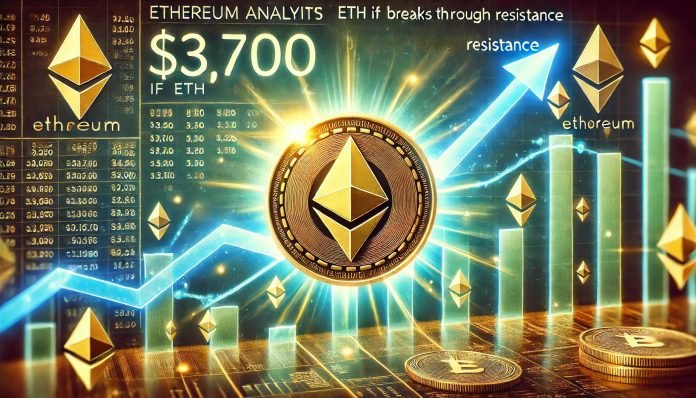 Ethereum Analyst Predicts $3,700 As soon as ETH Breaks By way of Resistance