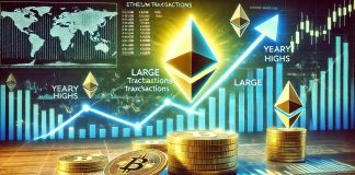 Giant Ethereum Transactions Develop As ETH Breaks Yearly Highs