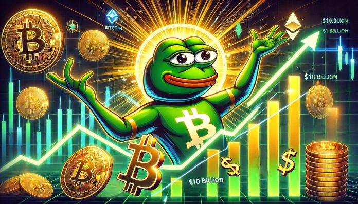 PEPE Hits New All-Time Excessive, Market Cap Surpasses $10 Billion