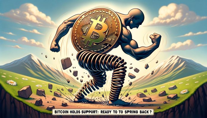 Bitcoin Worth Holds Help: Able to Spring Again?