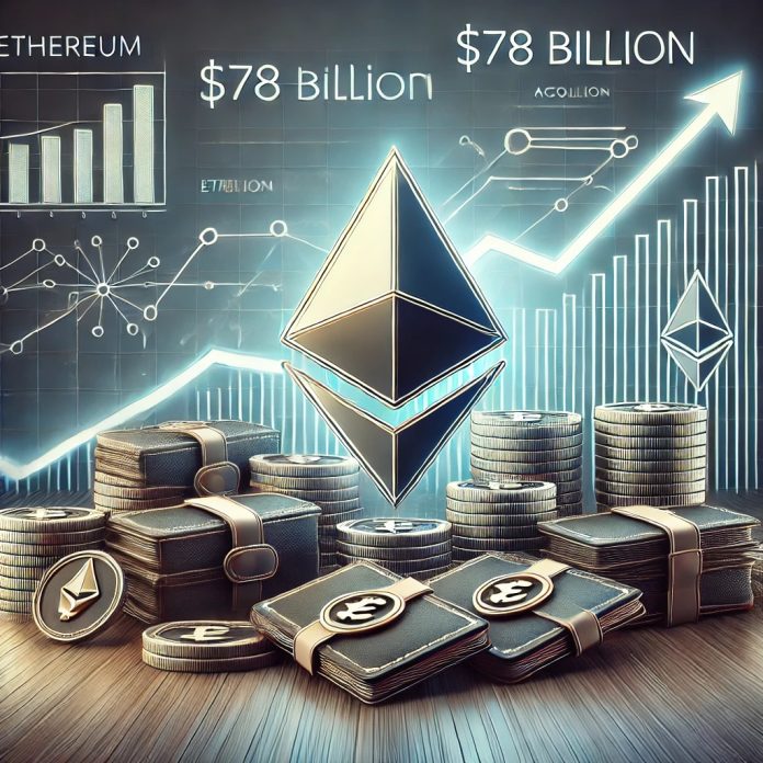 Ethereum Accumulation Addresses Hit $78B: What’s Subsequent for ETH’s Worth?