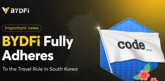 BYDFi Joins CODE VASP, Advancing Regulatory Efforts in Korea