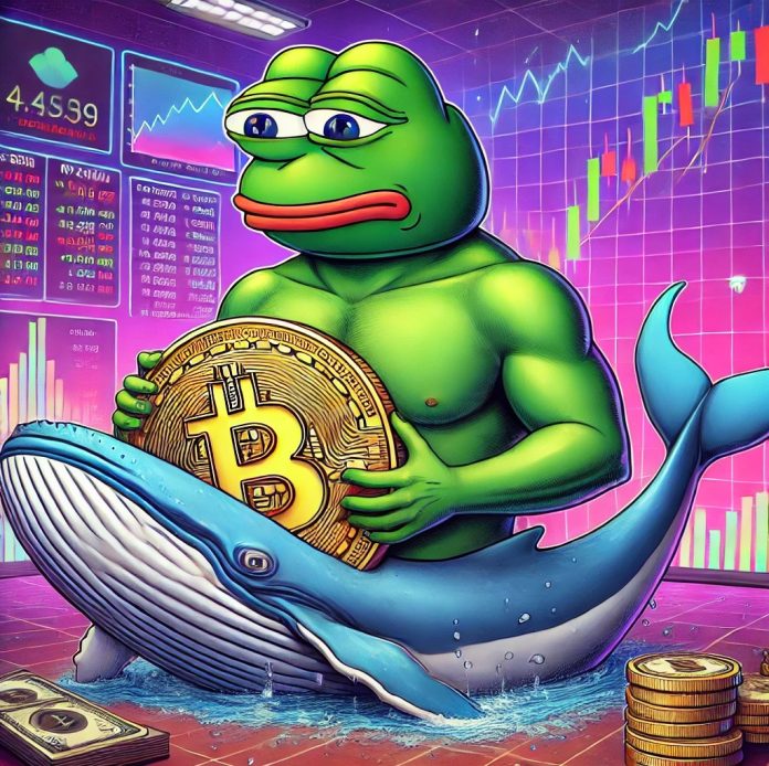 Dormant PEPE Whale Awakens, Strikes 2.1 Trillion Tokens Value $52 Million