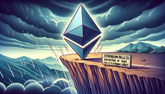 Ethereum Value Falls 5%: Correction or Begin of a Greater Slide?