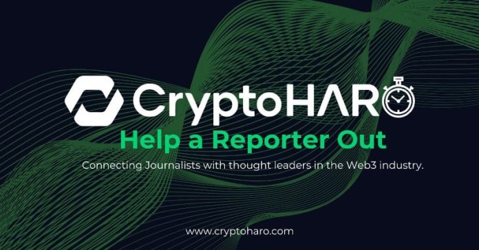 Crypto HARO Service Launches the First Web3 Media and Professional Connection Platform Crypto HARO Service Launches the First Web3 Media and Professional Connection Platform