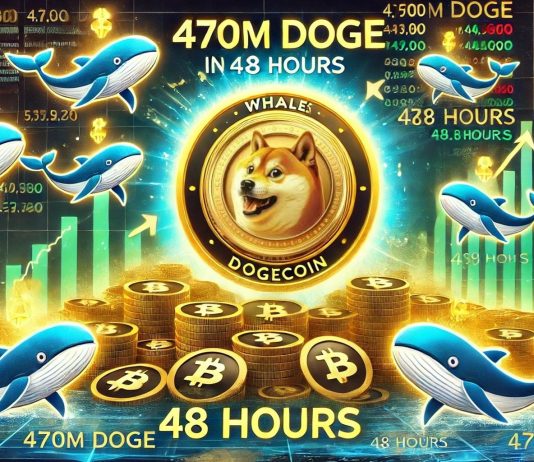 Whales Purchase 470 Million Dogecoin In 48 Hours As Value Assessments Essential Demand Stage – Particulars