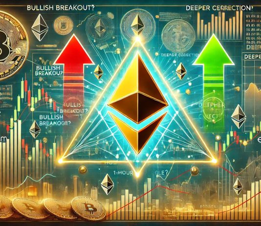 Ethereum Is Forming A 1-Hour Symmetrical Triangle – Bullish Breakout Or Deeper Correction?
