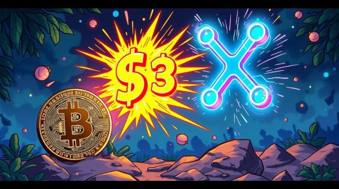 Ripple’s XRP $Three Breakout Dominates Google Developments, Outshining Bitcoin