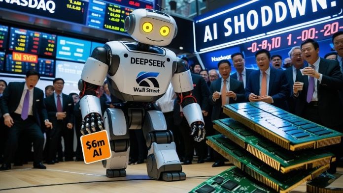 DeepSeek Disrupts World Markets, Threatening U.S. Tech Dominance as NASDAQ Slides 3%