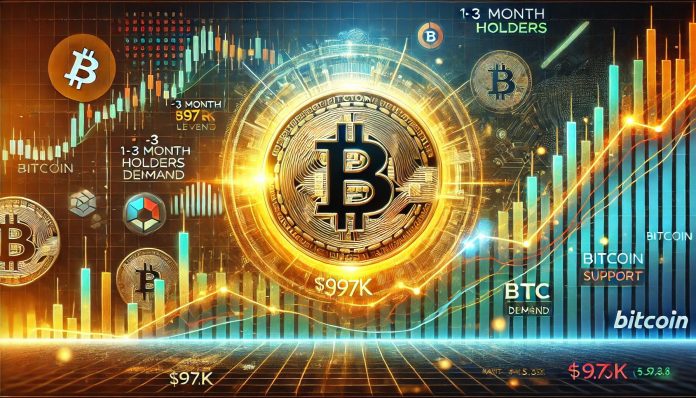 Can Bitcoin Maintain $97Okay? – 1-Three Month Holders’ Information Reveals Essential BTC Demand