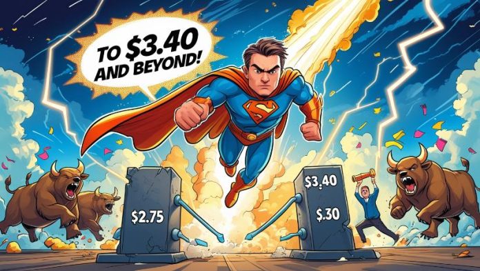 Ripple (XRP) Soars: Can It Lastly Break Resistance and Hit $3.40?