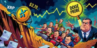 XRP Drops Beneath $2.70 as Elon Musk’s DOGE Units Sights on SEC Probe XRP Drops Beneath $2.70 as Elon Musk’s DOGE Units Sights on SEC Probe