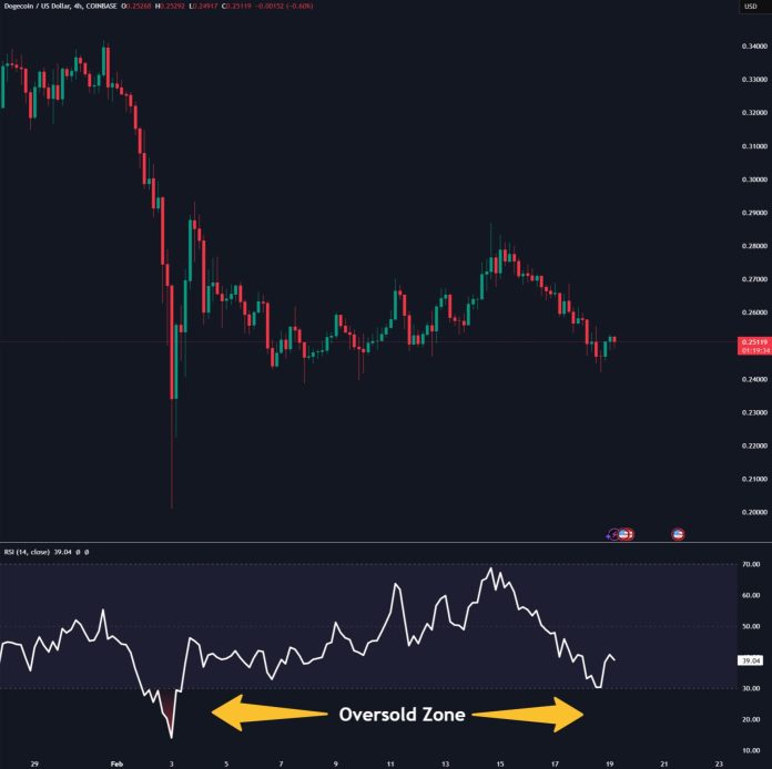 Dogecoin Flashes Oversold Sign—Rebound Forward?