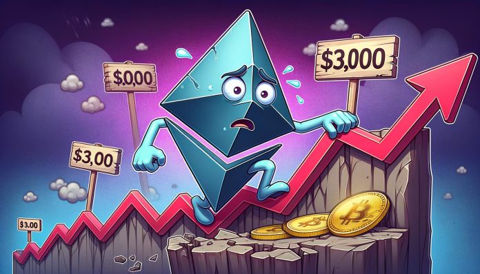 Ethereum Worth Fails to Break $3,000—Is the Uptrend in Hazard?