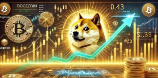 Dogecoin Breaks Above Falling Wedge Sample – Analyst Units $0.43 Goal
