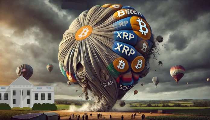 White Home Crypto Summit Disappoints: BTC Tanks, XRP & SOL Stoop