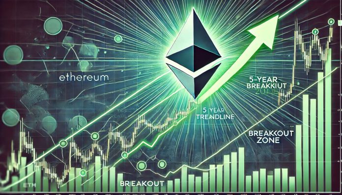 Ethereum Is Retesting A 5-Yr Lengthy Trendline – Huge Rally Incoming?