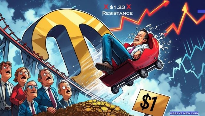 Pi Community Worth Prediction: PI Coin Dangers Diving Under $1 As Worth Fails to Exceed $1.23
