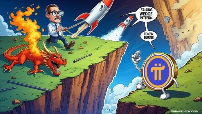 Pi Community Value Prediction: Can PI Token Burns and a Falling Wedge Spark a 200% Rally?