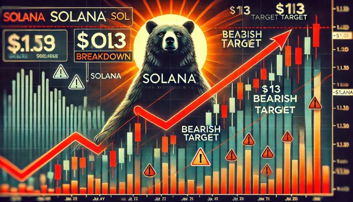 Solana Bears Eye $113 Goal If Ascending Construction Breaks Down – Particulars
