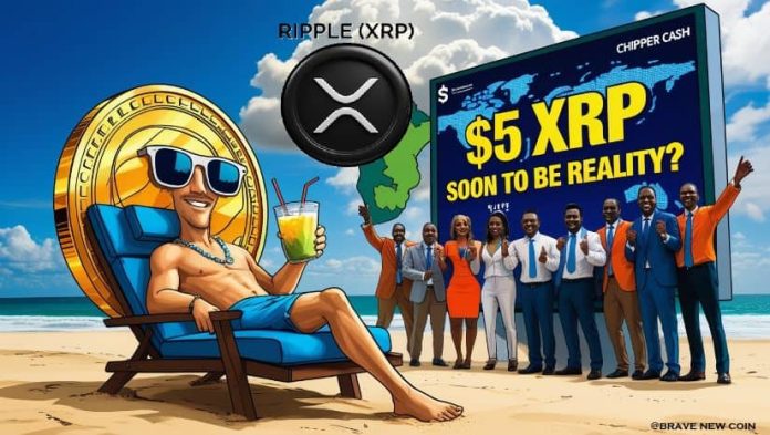 Ripple Information: XRP Gross sales to Establishments Pending Amid $5 XRP Worth Prediction