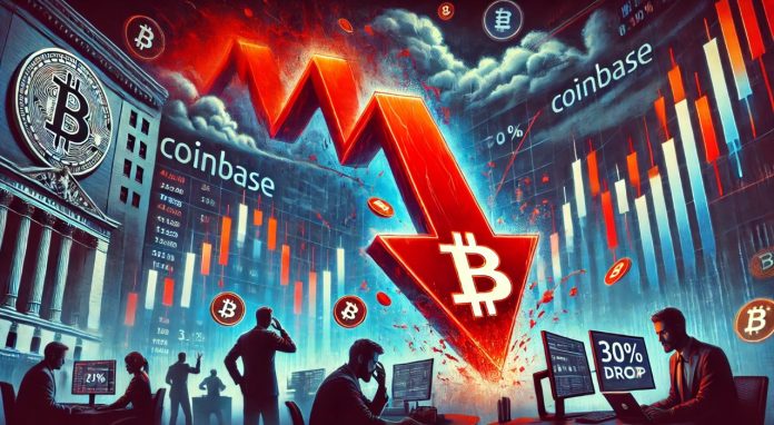Coinbase Shares Slide Over 30% This Quarter, Matching Publish-FTX Collapse Lows