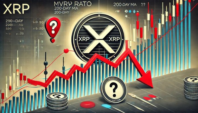 XRP MVRV Ratio Dips Under The 200-Day MA – Development Shift Underway?