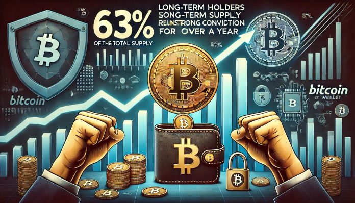 Bitcoin Lengthy-Time period Holders Present Conviction: 63% Of Provide Hasn’t Moved In A 12 months