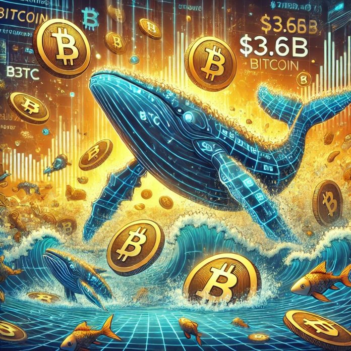 Whales Are Loading Up on Bitcoin Once more, $3.6B in BTC Snapped Up in a Day