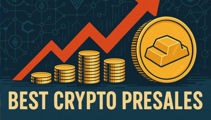 Greatest Crypto Presales with Protected Haven Potential as Goldman Sachs Predicts $4,500 Gold Value