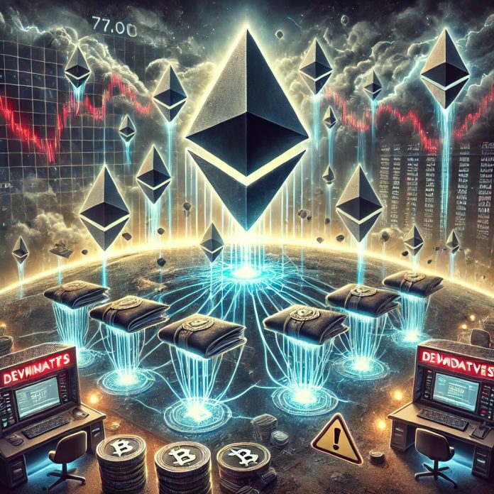 77Okay Ethereum Moved to Derivatives—Is One other Value Crash Looming?